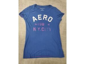Vintage Aeropostale Blue Graphic T-Shirt